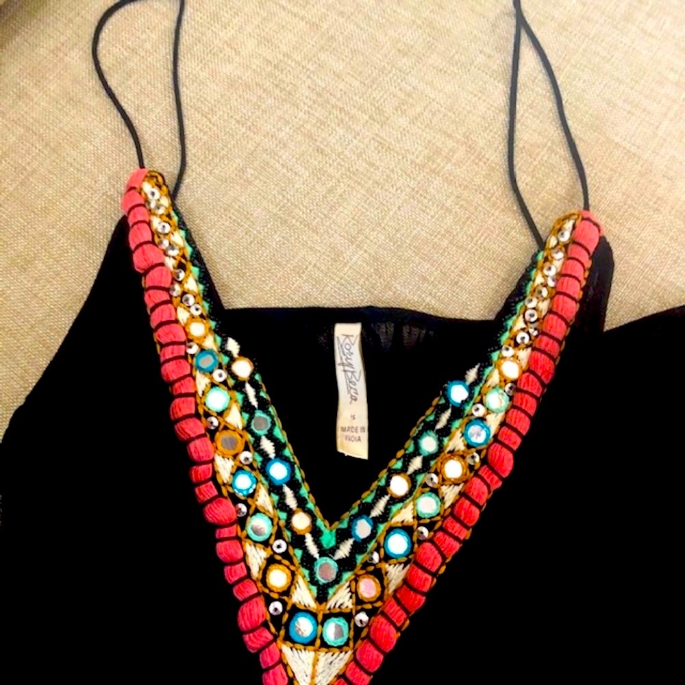 NWOT-AwesomeRory Beca Off Shoulder Embellished Top